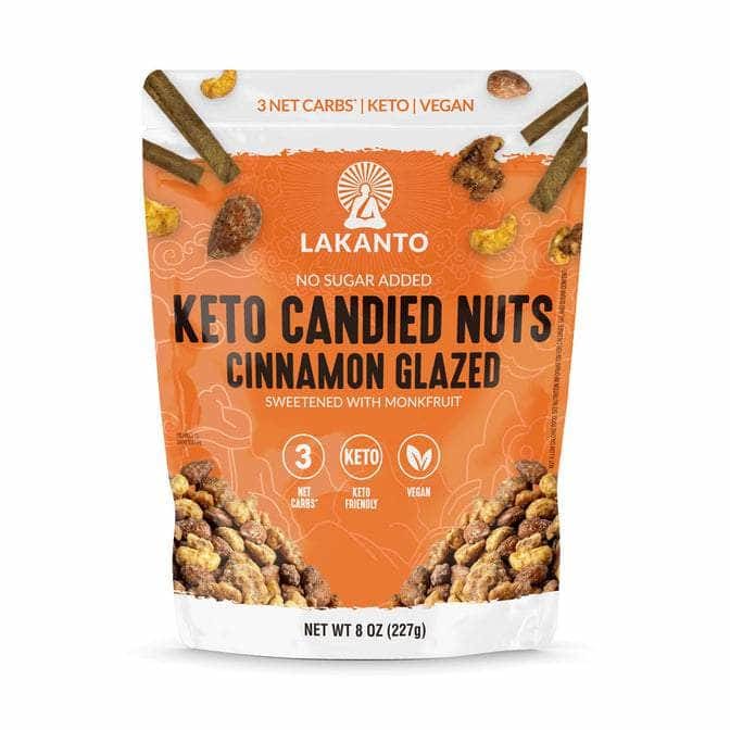 LAKANTO Grocery > Snacks > Nuts > Nuts LAKANTO Nuts Candied Cinmn Glzd, 8 oz