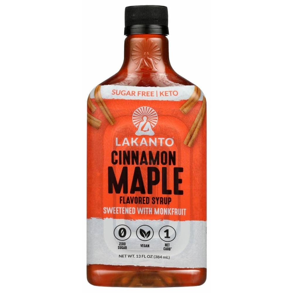 LAKANTO Lakanto Syrup Cinnamon Maple, 13 Oz