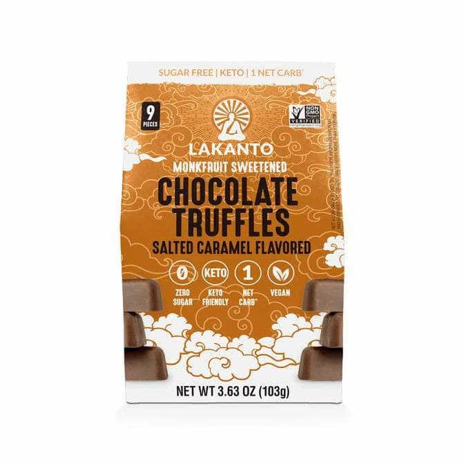 LAKANTO Grocery > Chocolate, Desserts and Sweets > Chocolate LAKANTO Truffles Chc Slt Crml Flv, 3.63 oz