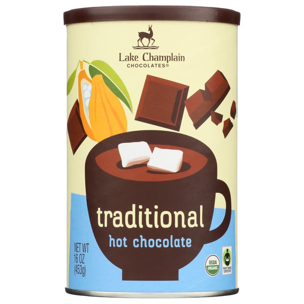 LAKE CHAMPLAIN CHOCOLATE: Hot Chocolate Traditional 16 oz - Beverages > Coffee Tea & Hot Cocoa - LAKE CHAMPLAIN CHOCOLATE