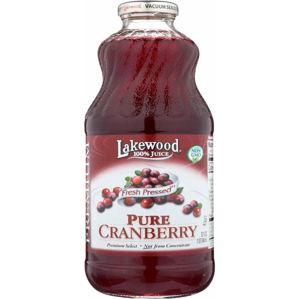 Lakewood Lakewood 100 % Pure Cranberry Juice, 32 oz