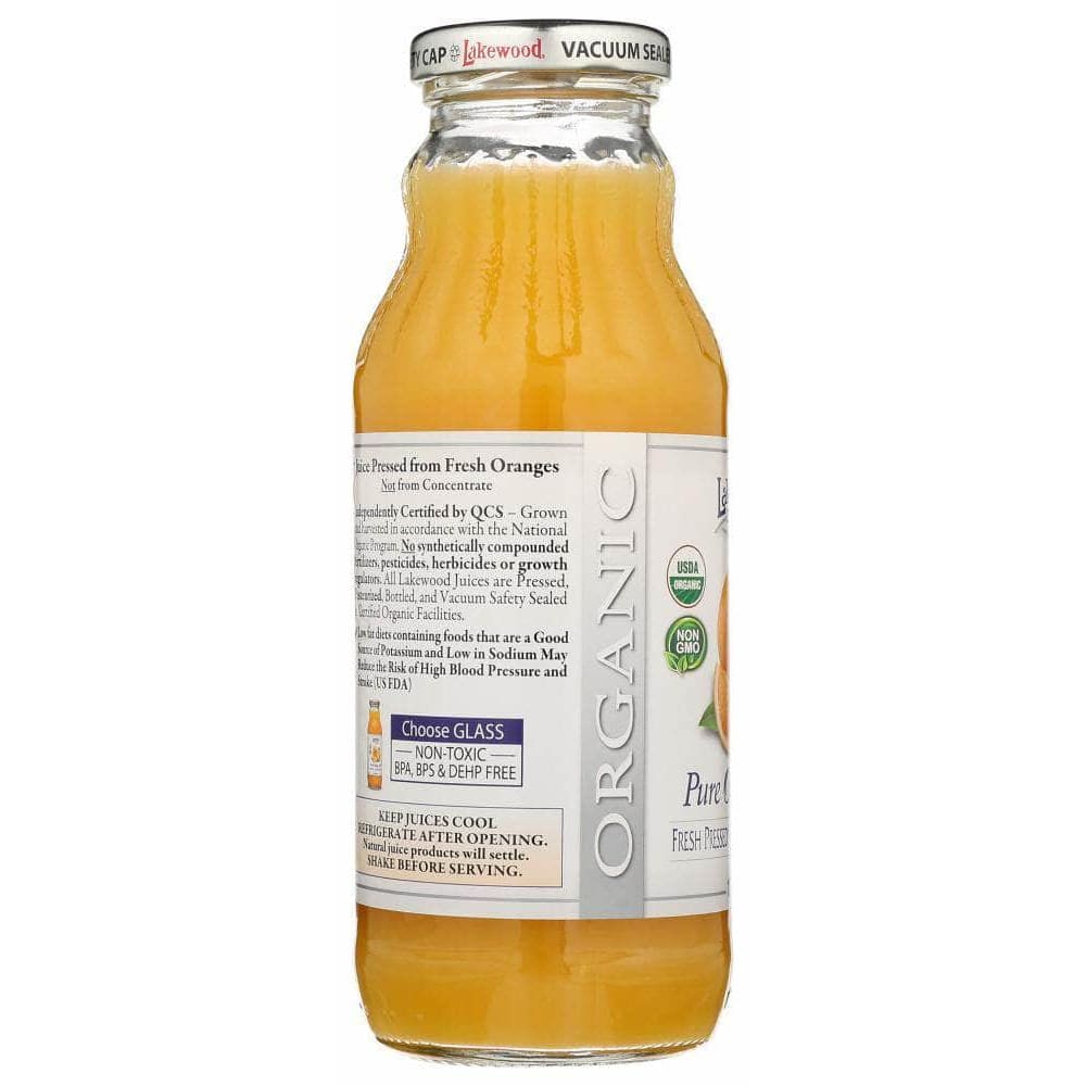 Lakewood Lakewood Juice Orange Organic, 12.5 fl. oz.