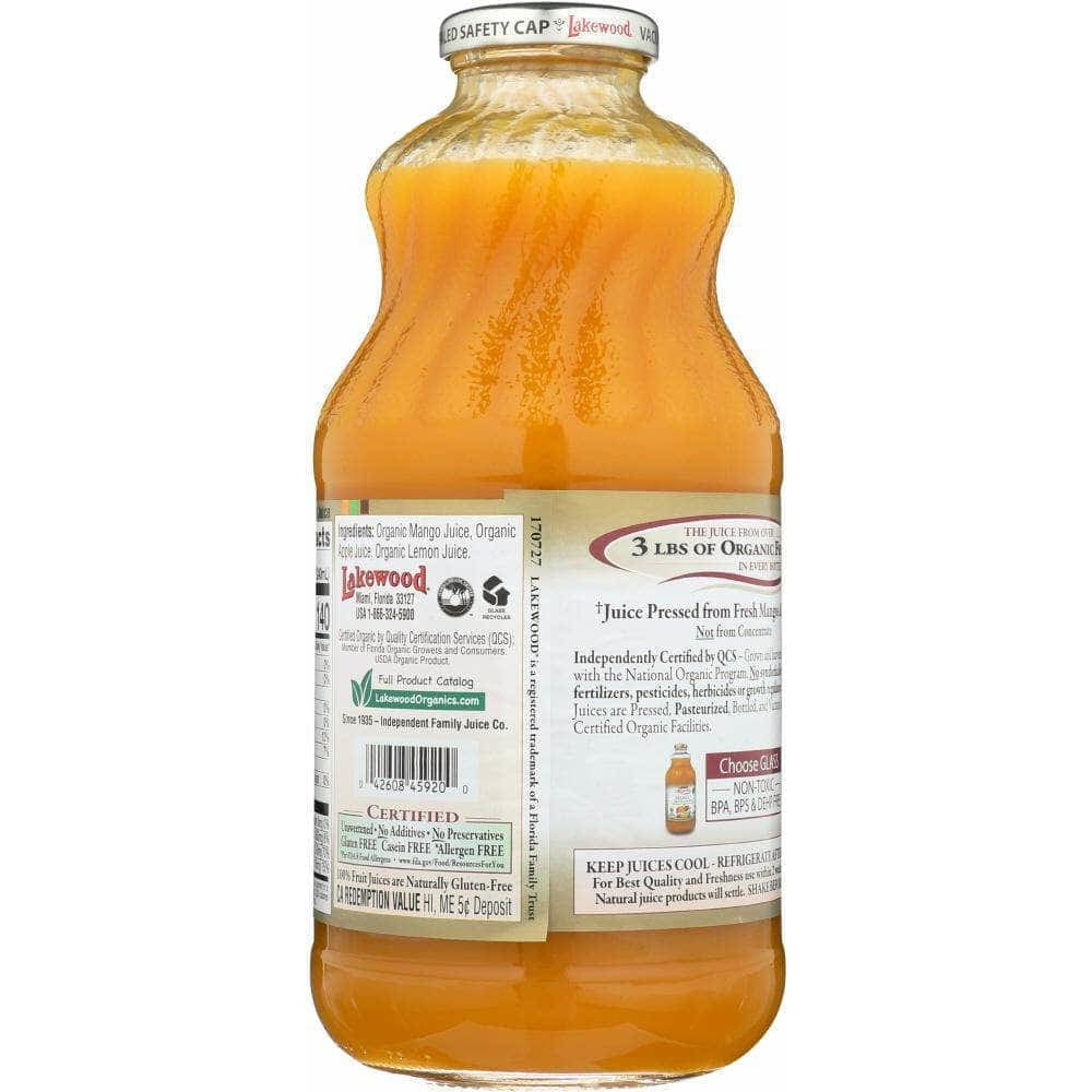 Lakewood Lakewood Organic Mango 100% Juice Blend, 32 oz