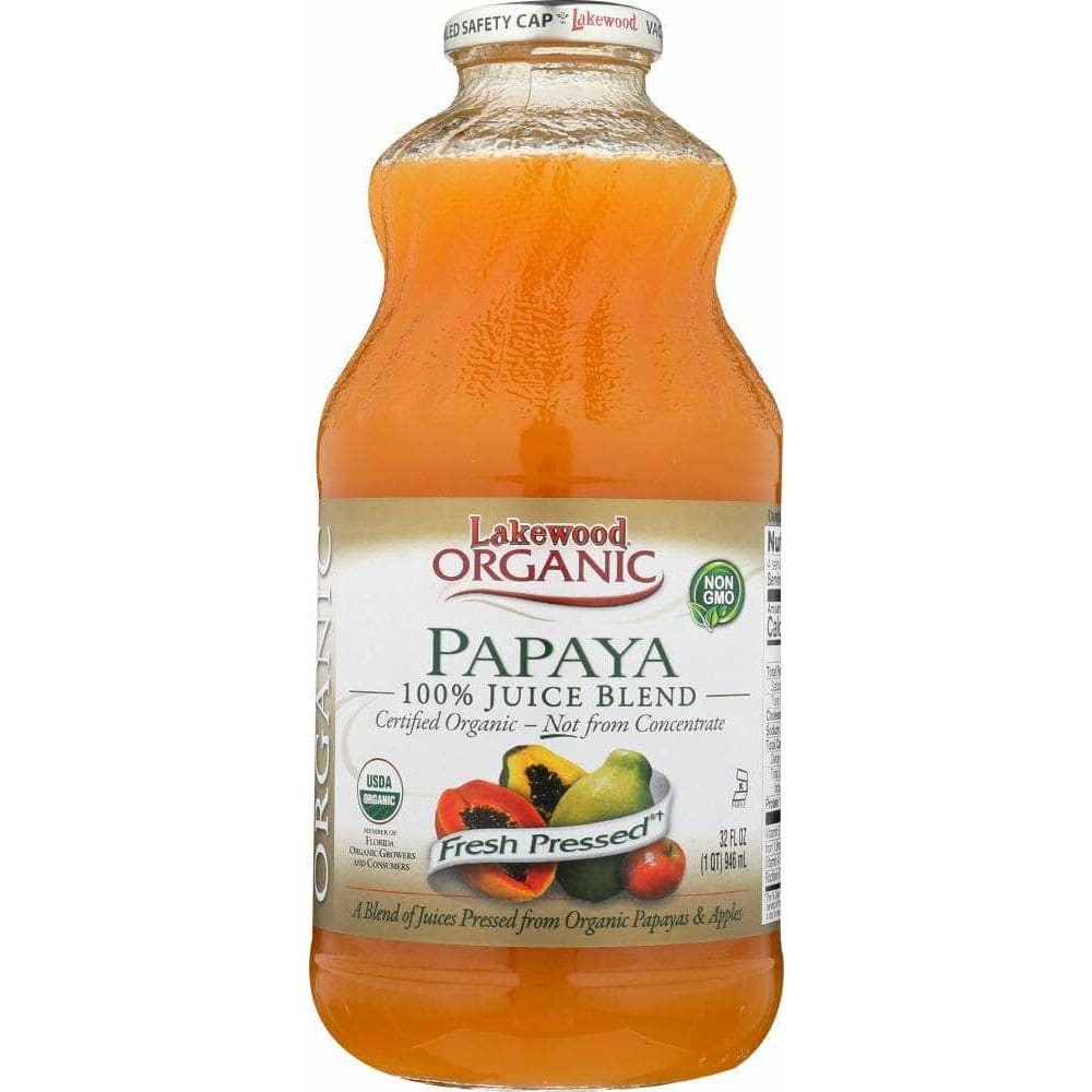 Lakewood Lakewood Organic Papaya 100% Juice Blend, 32 oz