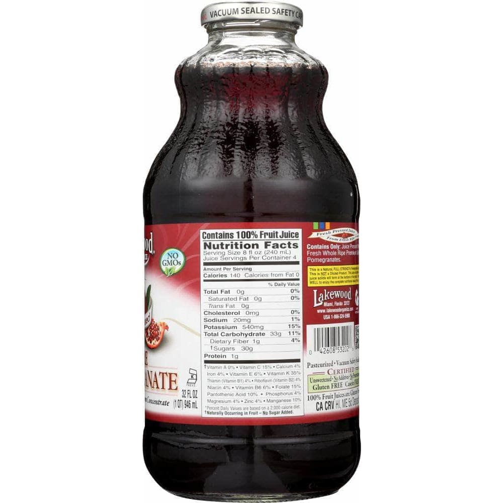 Lakewood Lakewood Premium Pure Pomegranate Juice, 32 oz