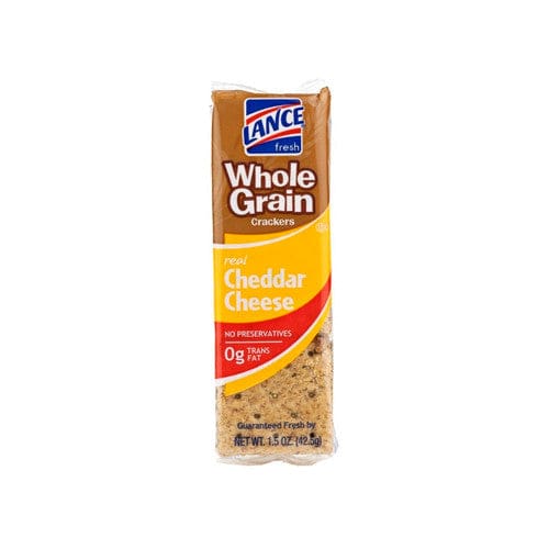 Lance Cheddar Cheese Whole Grain Crackers 120ct - Snacks/Crackers - Lance