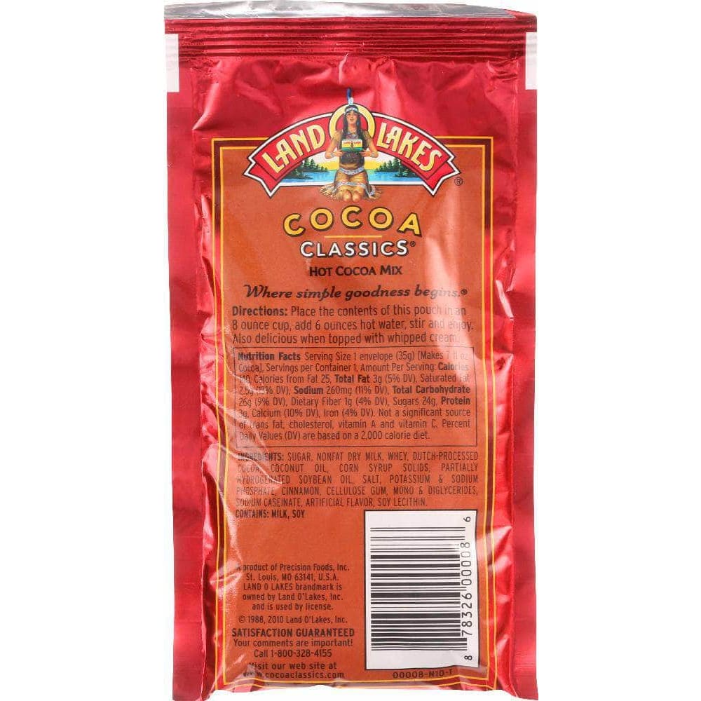 Land O Lakes Land O Lakes Cinnamon and Chocolate Cocoa Mix, 1.25 oz