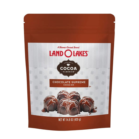 LAND O LAKES: Cocoa Choc Mix Super Pouch 14.8 OZ (Pack of 4) - Grocery > Cooking & Baking > Baking Ingredients - LAND O LAKES