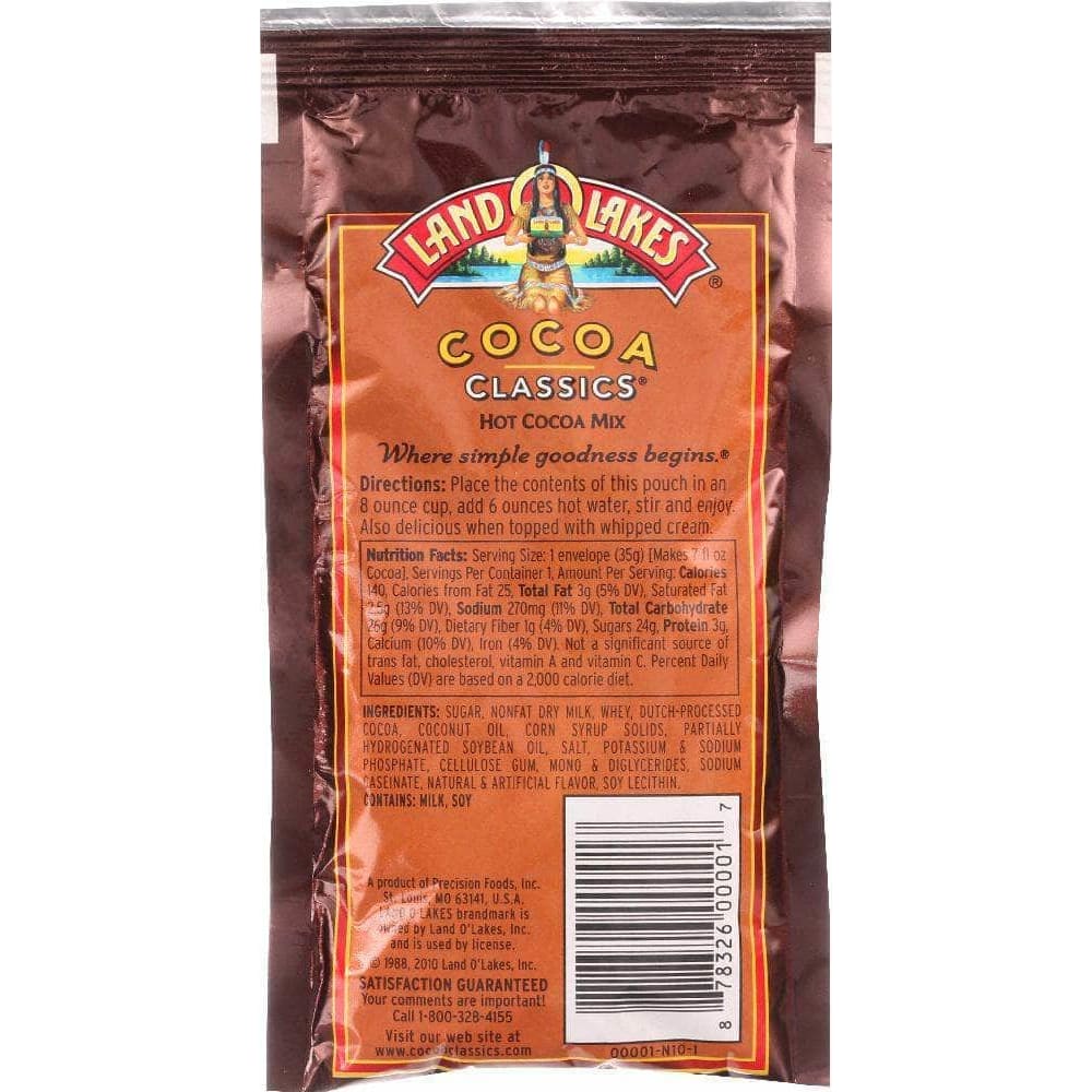 Land O Lakes Land O Lakes Cocoa Mix Supreme Chocolate, 1.25 oz