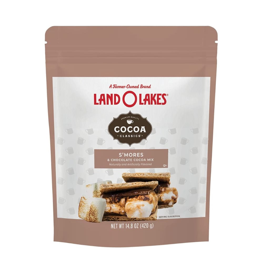 LAND O LAKES: Cocoa Smores Choc Pouch. 14.8 oz - Grocery > Beverages > Coffee Tea & Hot Cocoa - LAND O LAKES