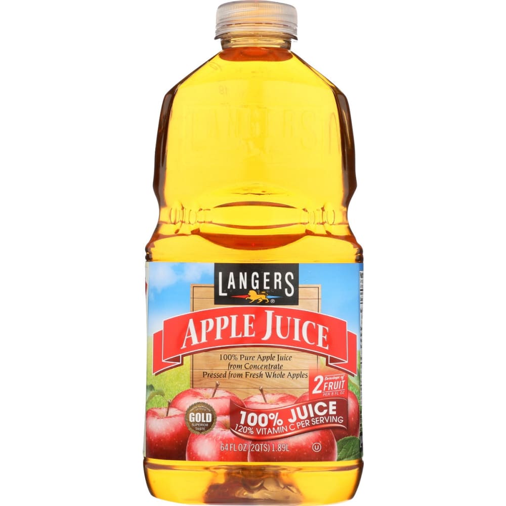 LANGERS: 100 Percent Apple Juice 64 fo - Grocery > Beverages > Juices - LANGERS