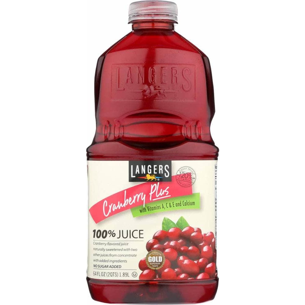 Langers Langers Cranberry Plus 100% Juice, 64 fl oz