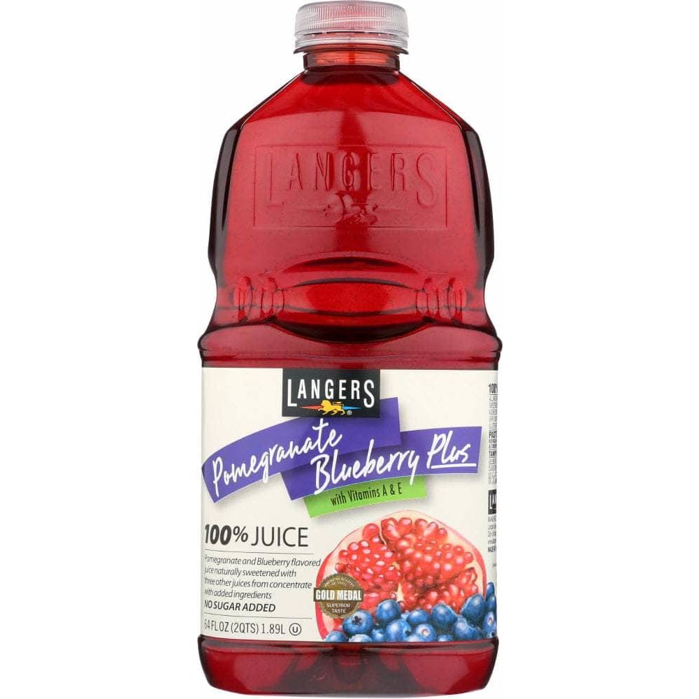 Langers Langers Juice Pomegranate Blueberry 100%, 64 fl. oz.