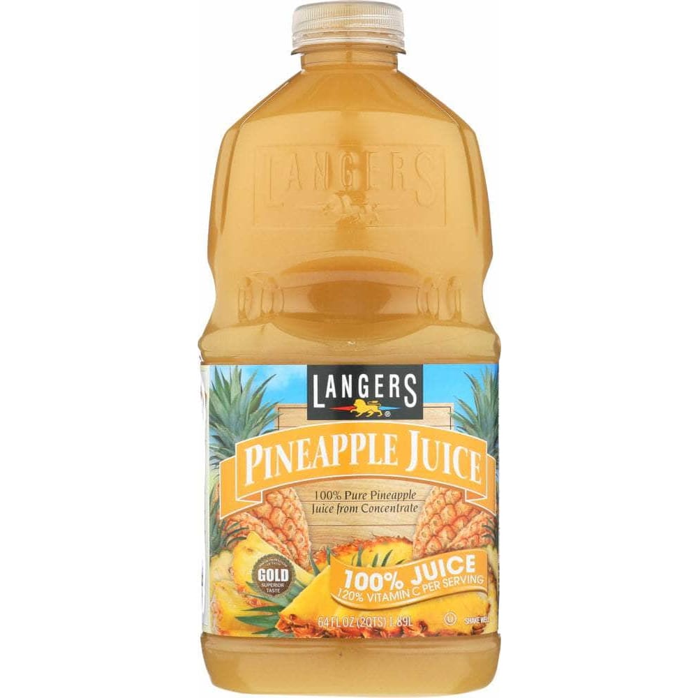 Langers Langers Pineapple Juice with Vitamin C, 64 fl oz