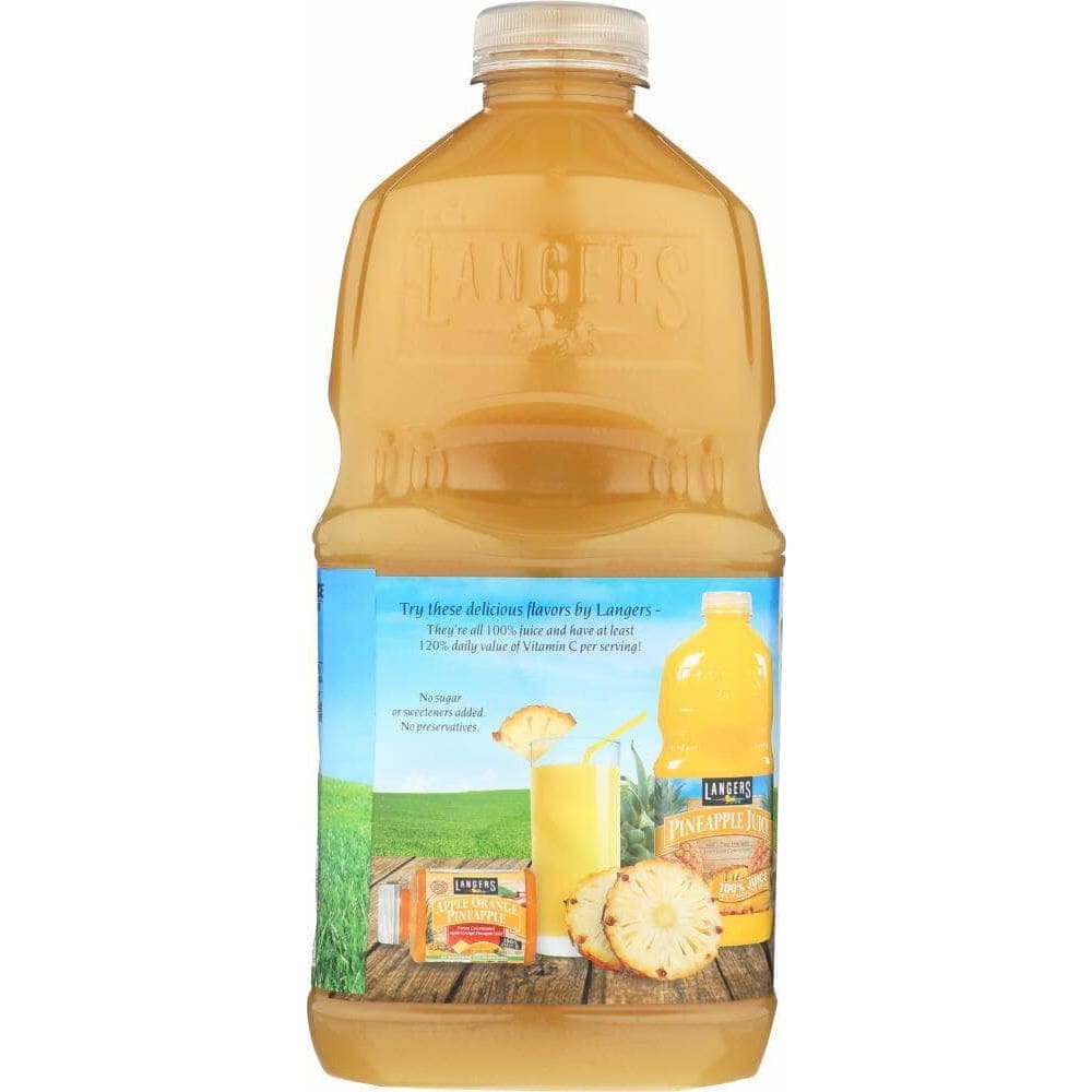 Langers Langers Pineapple Juice with Vitamin C, 64 fl oz