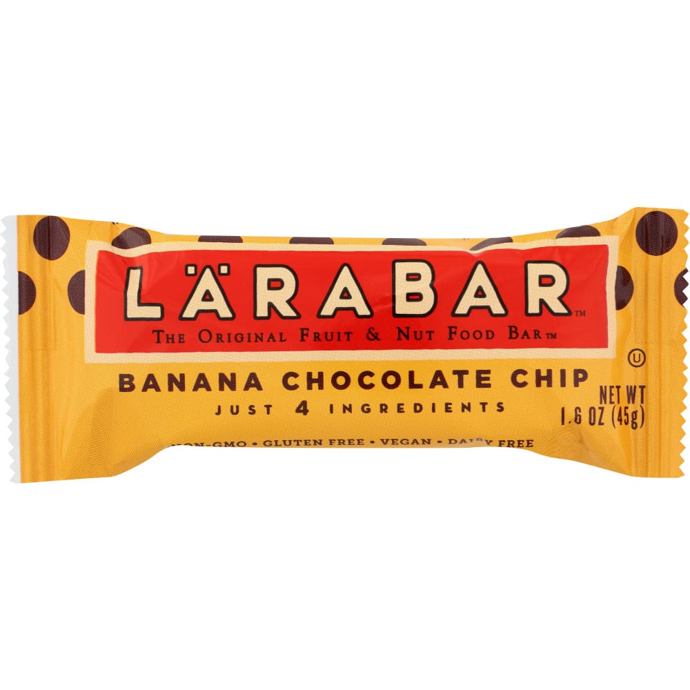 LARABAR: Bar Banana Chocolate Chip 1.6 oz (Pack of 6) - Grocery > Nutritional Bars Drinks and Shakes - LÄRABAR