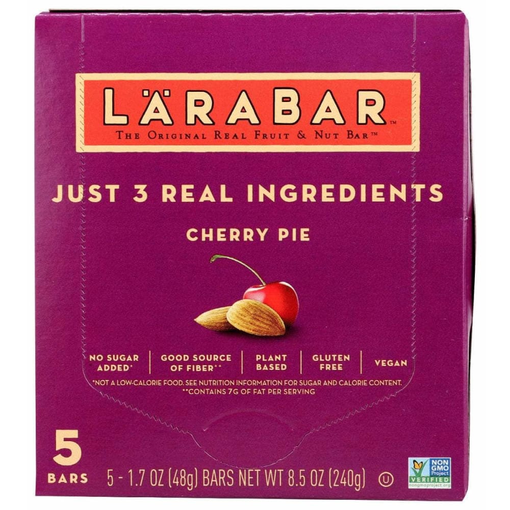 LARABAR LARABAR Cherry Pie 5 Count Bars, 8.5 oz