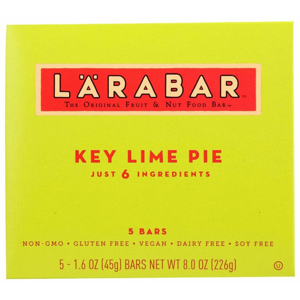 LARABAR LARABAR Key Lime Pie 5 Count Bars, 8 oz