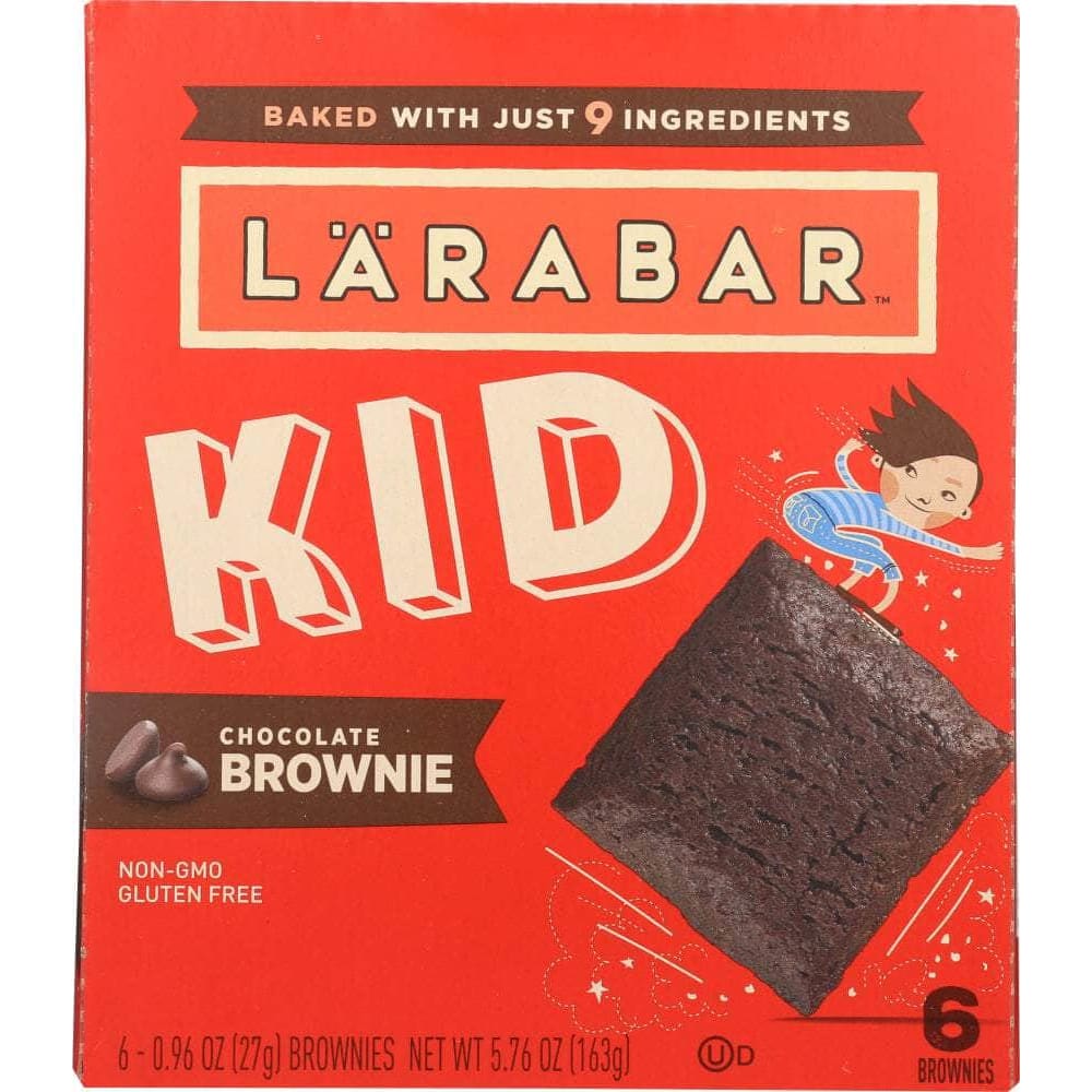 LÄRABAR Grocery > Chocolate, Desserts and Sweets > Pastries, Desserts & Pastry Products LARABAR: Kids Chocolate Bar Brownie, 5.76 oz