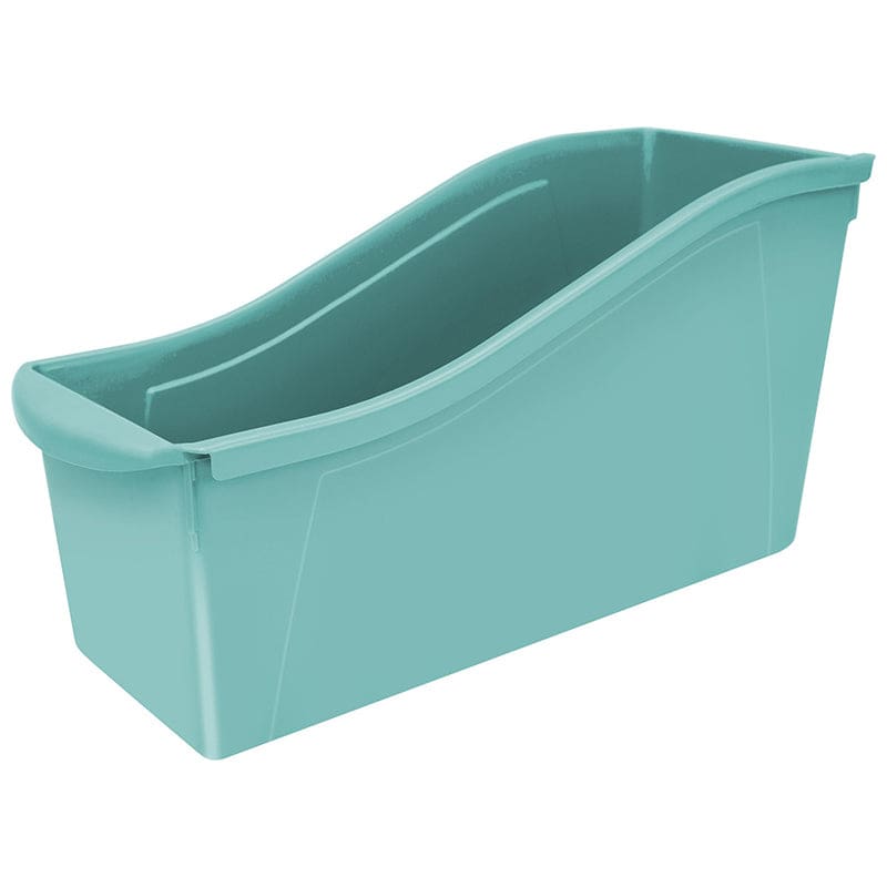 Large Book Bin Teal (Pack of 10) - Storage Containers - Storex Industries