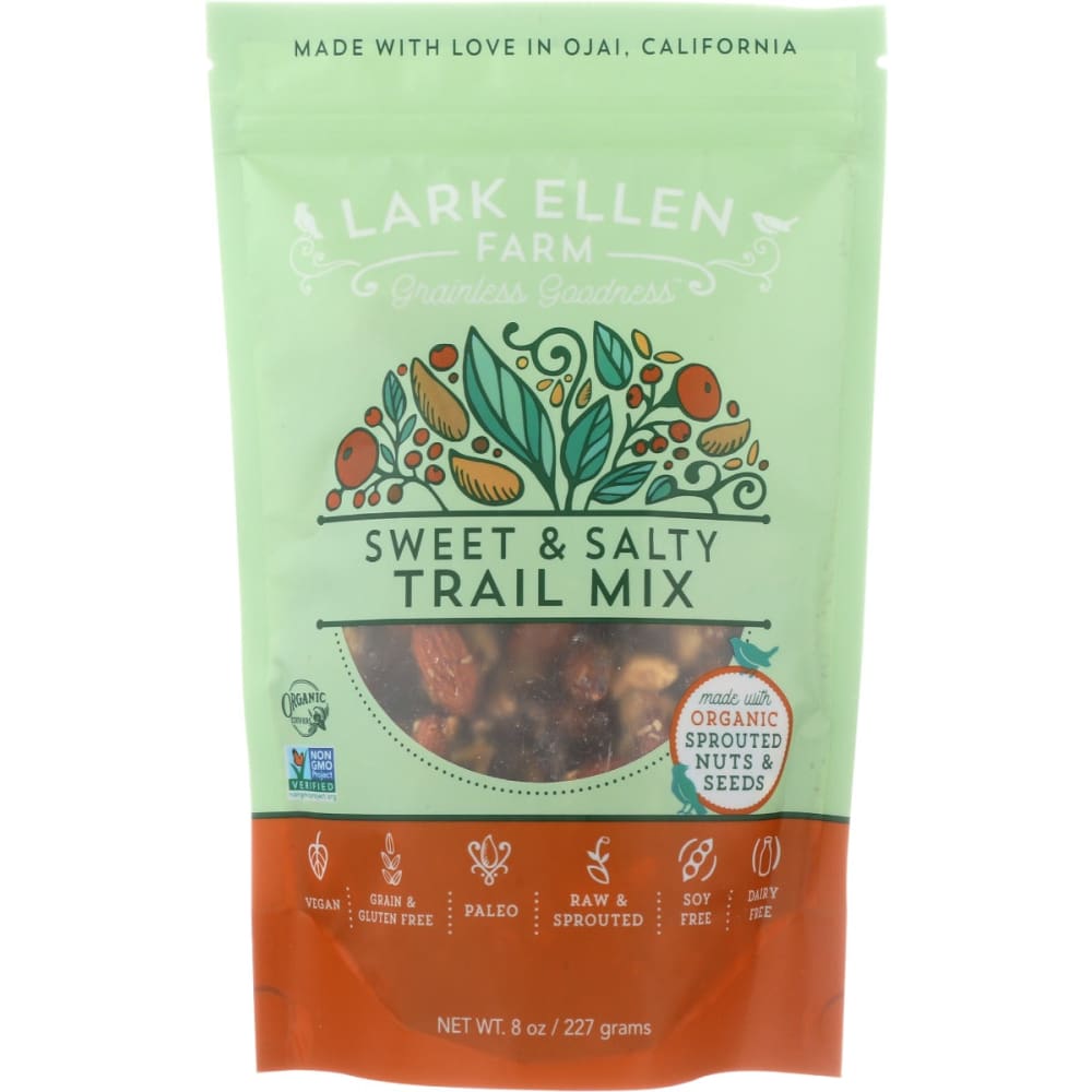 LARK ELLEN FARM: Sweet and Salty Trail Mix 8 oz (Pack of 3) - LARK ELLEN FARM
