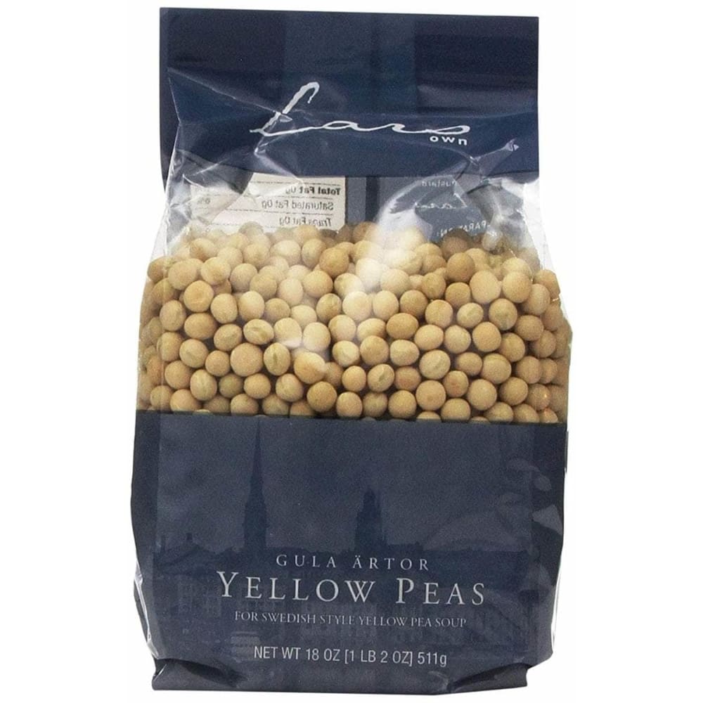 LARS OWN Grocery > Snacks > Nuts > Vegetables Dried LARS OWN: Pea Swedish Yellow, 18 oz