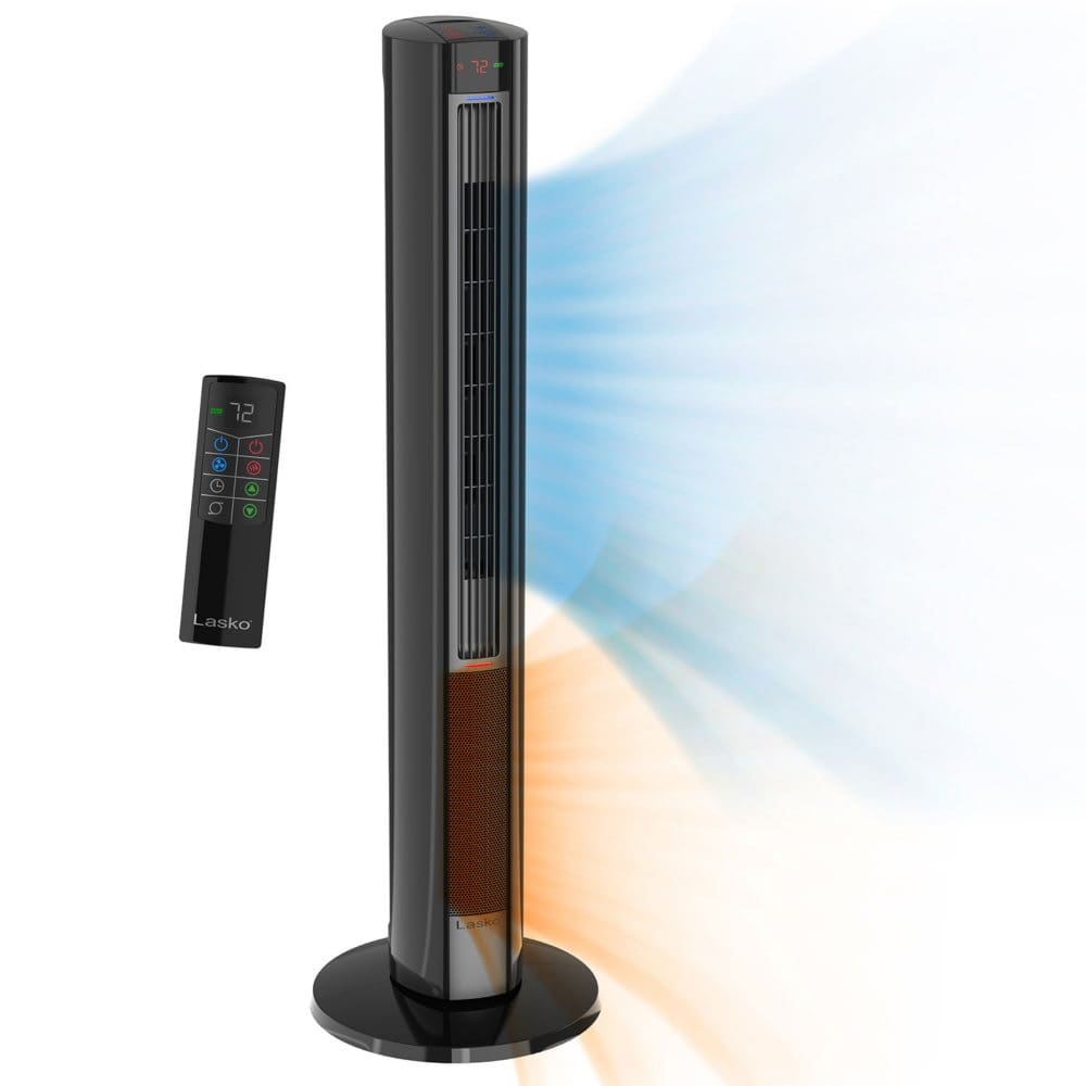 Lasko All Season Comfort Control Tower Fan and Space Heater with Remote FH620 - Heaters - Lasko