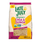 Late July Chia & Quinoa Tortilla Chips 10.1oz (Case of 9) - Free Shipping Items/Bulk Organic Foods - Late July