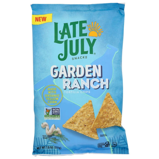 LATE JULY: Chip Garden Ranch 7.8 OZ (Pack of 5) - Beverages > Coffee Tea & Hot Cocoa > Tortilla & Corn Chips - LATE JULY