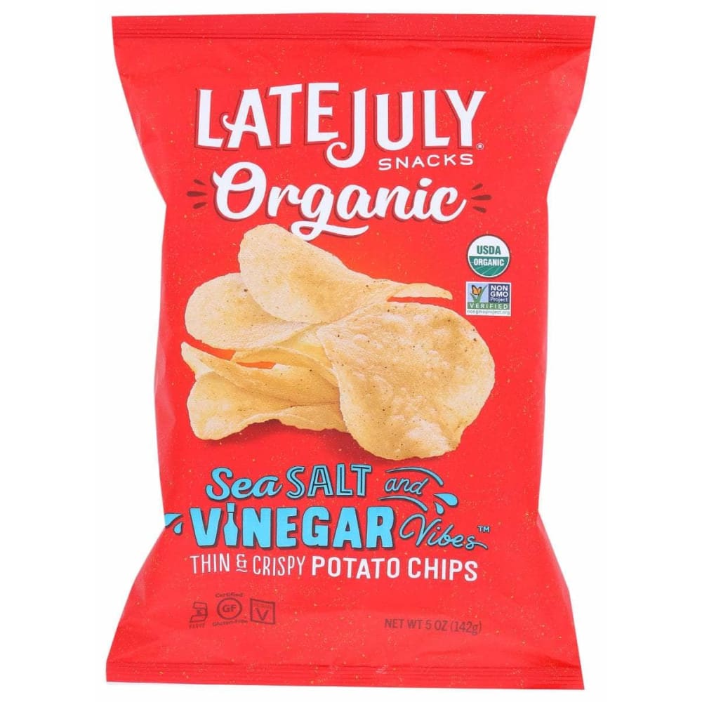 LATE JULY Late July Chip Potato Salt Vinegar, 5 Oz