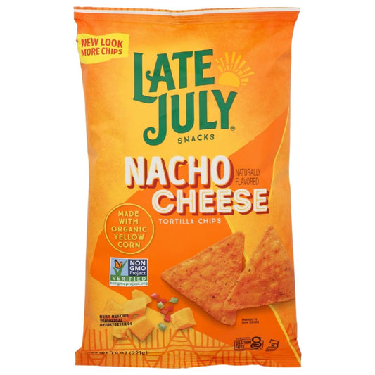 LATE JULY: Nacho Cheese Tortilla Chips 7.8 oz (Pack of 5) - Grocery > Beverages > Coffee Tea & Hot Cocoa > Tortilla & Corn Chips - LATE JULY