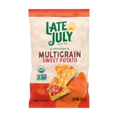 Late July Sweet Potato Multigrain Tortilla Chips 7.5oz (Case of 12) - Snacks/Bulk Snacks - Late July