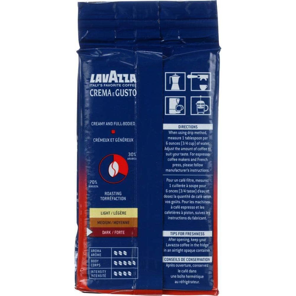 Lavazza Lavazza Coffee Brick Crema Gusto Ground, 8.8 oz