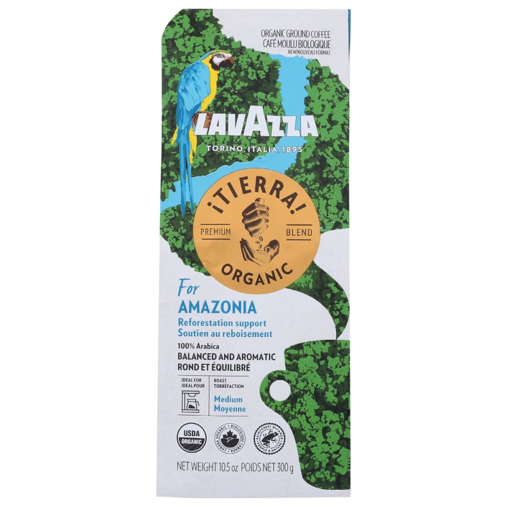 LAVAZZA: Coffee Grnd Amazonia 10.5 oz - Grocery > Beverages > Coffee Tea & Hot Cocoa - Lavazza