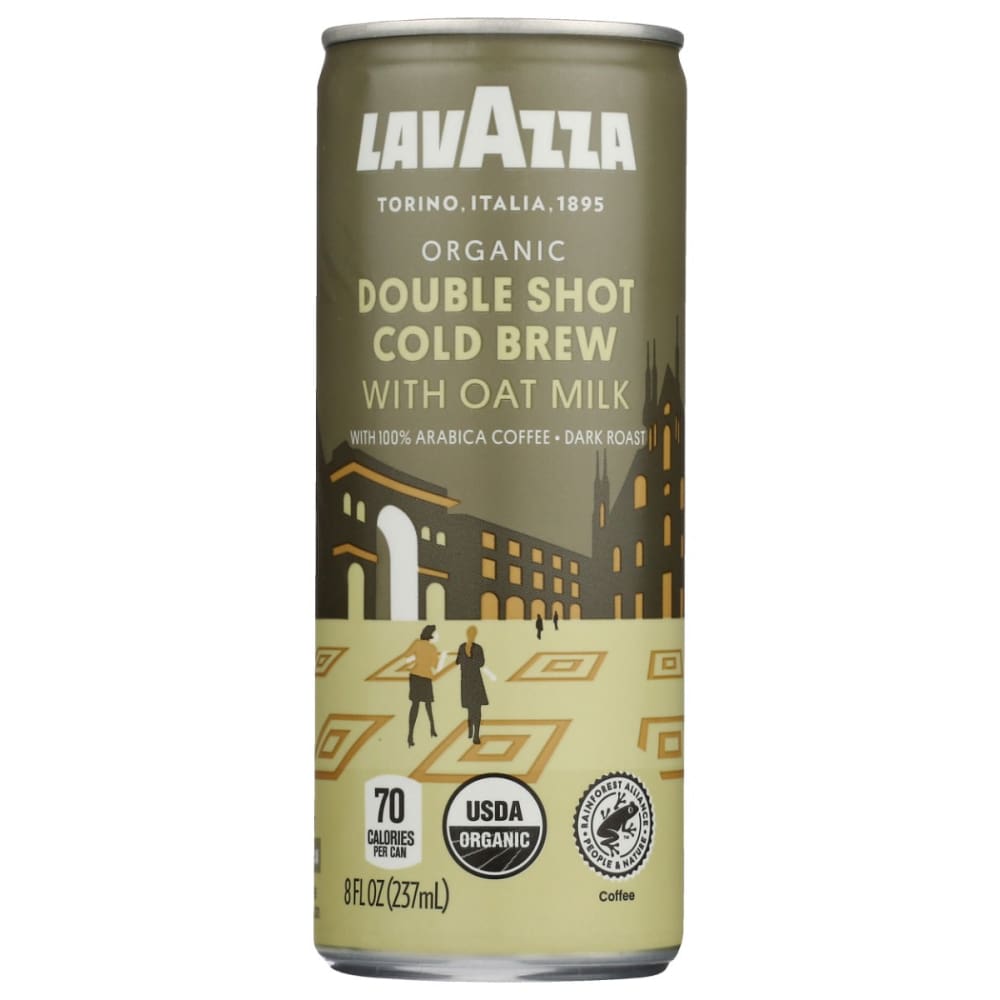 LAVAZZA: Double Shot Cold Brew Coffee 8 fo (Pack of 5) - Beverages > Coffee Tea & Hot Cocoa - LAVAZZA