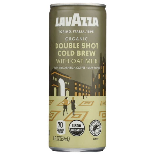 LAVAZZA: Double Shot Cold Brew Coffee 8 fo (Pack of 5) - Beverages > Coffee Tea & Hot Cocoa - LAVAZZA