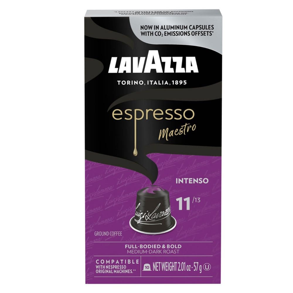 Lavazza Espresso Maestro Inteso Medium-Dark Roast Capsules (60 ct.) - K-Cups & Single Serve Coffee - Lavazza