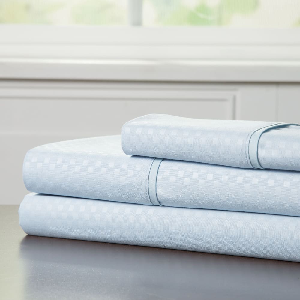 Lavish Home Brushed Microfiber Sheet Set - Blue - Home/Home/Bedding & Bath/Sheet Sets/ - Unbranded