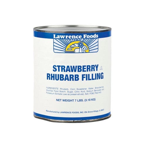 Lawrence Strawberry Rhubarb Pie Filling 10 (Case of 6) - Baking/Pie Filling - Lawrence