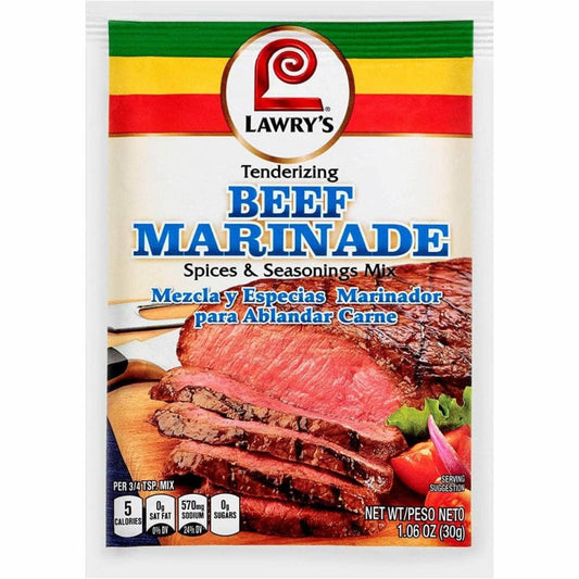 LAWRY'S LAWRYS Mix Ssnng Marinade Beef, 1.06 oz