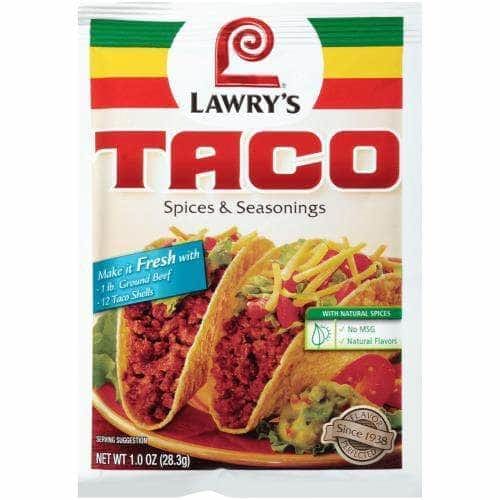 LAWRY'S LAWRYS Mix Ssnng Taco, 1 oz