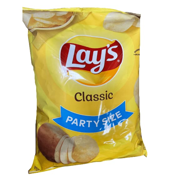 Lay's Lay's Classic Potato Chips, Party Size, 13 oz Bag