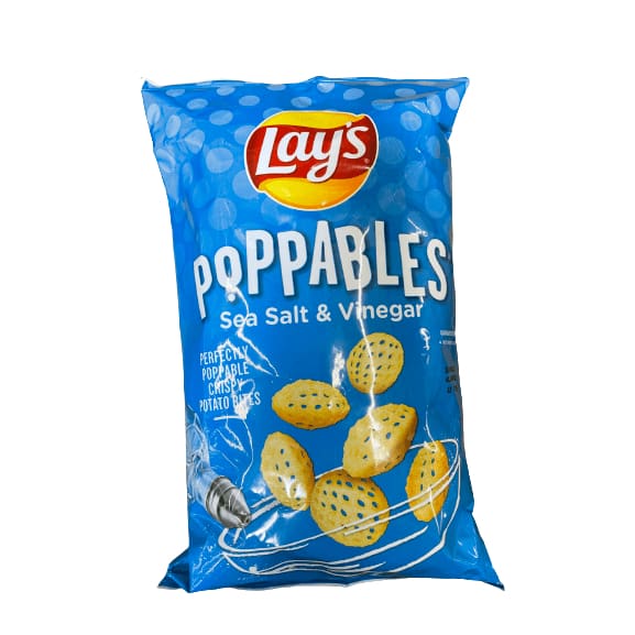 Lay's Poppables Potato Snacks Sea Salt & Vinegar Flavored 5 Oz | ShelHealth