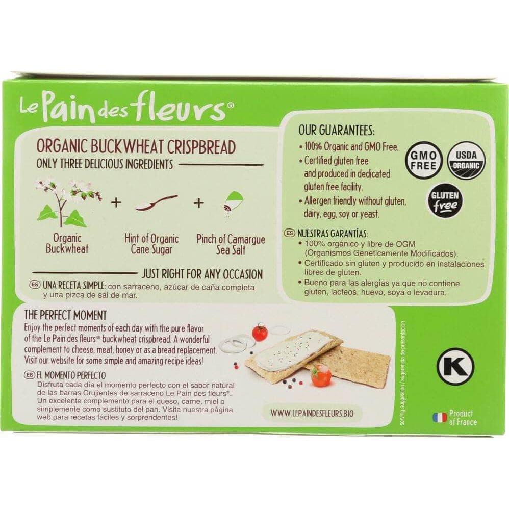 Le Pain Des Fleurs Le Pain Crispbread Buckwheat, 4.41 oz