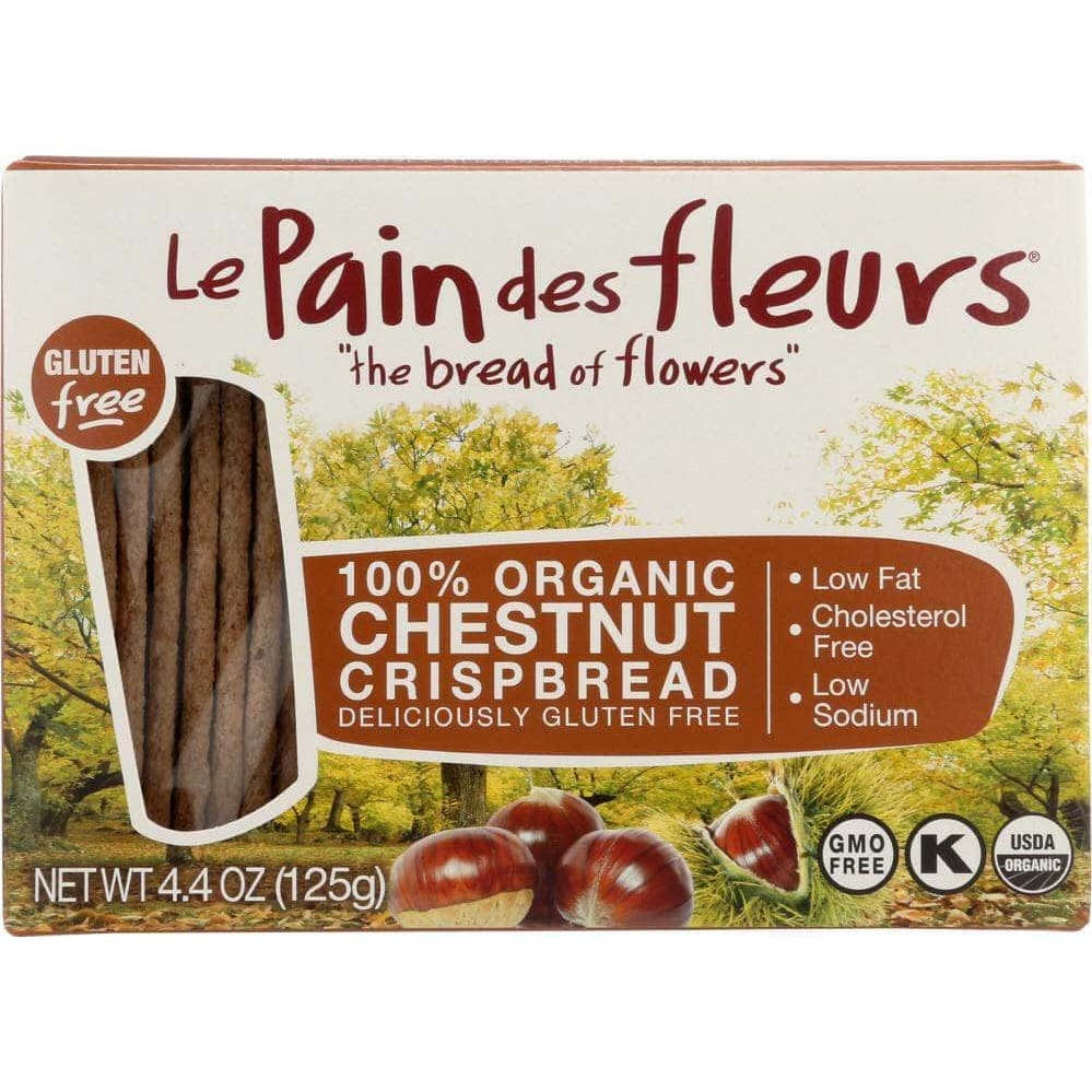 Le Pain Des Fleurs Le Pain Crispbread Chestnut, 4.41 oz