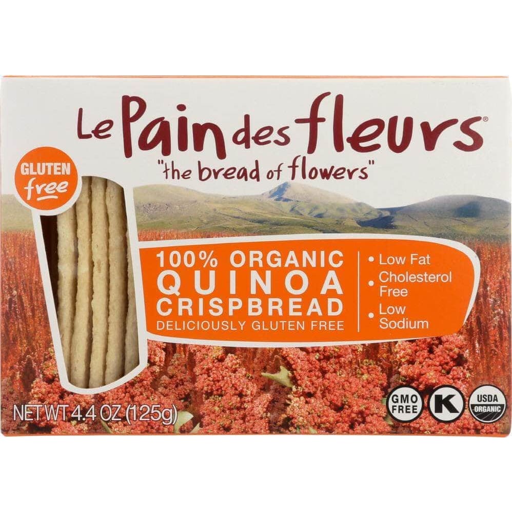 Le Pain Des Fleurs Le Pain Crispbread Quinoa, 4.41 oz