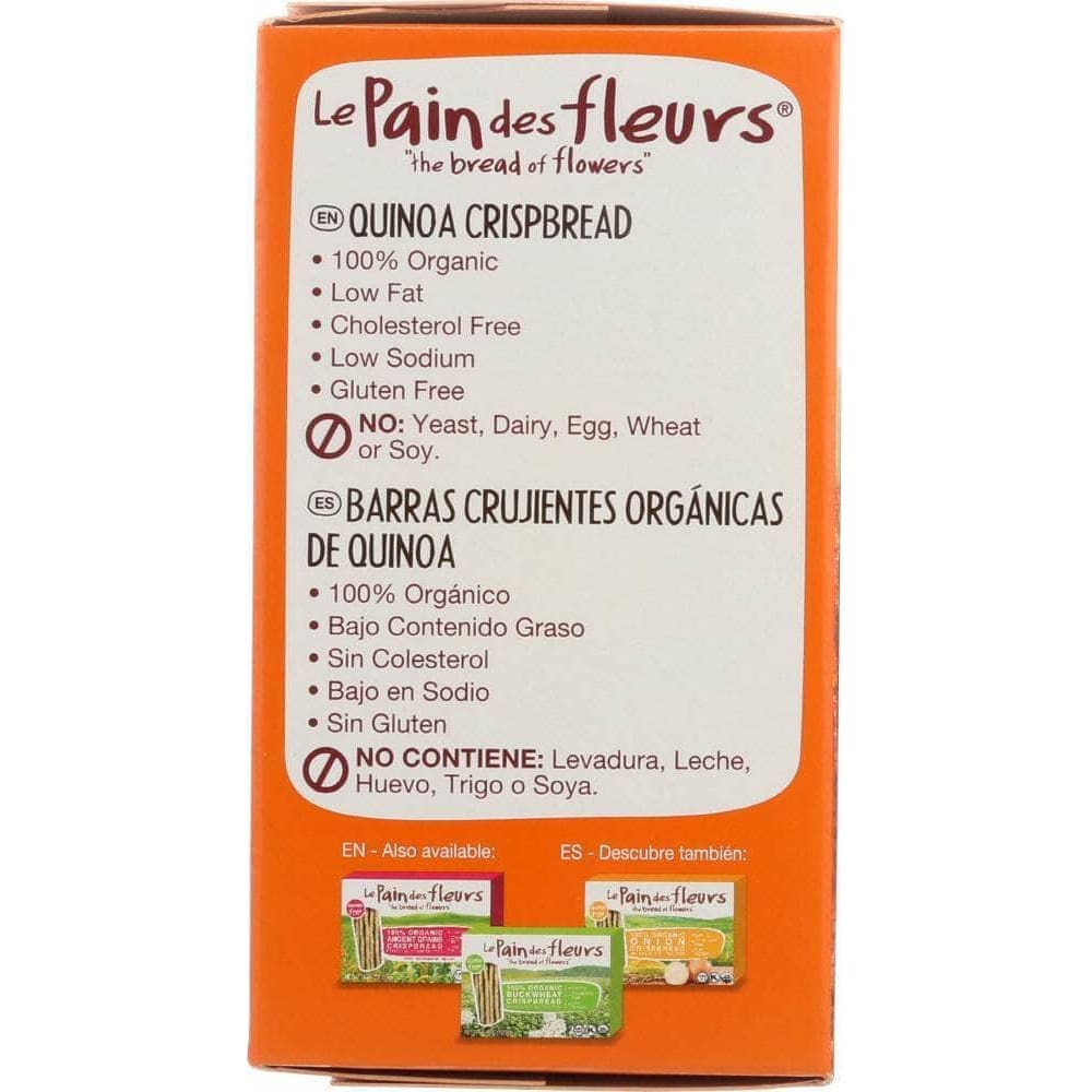Le Pain Des Fleurs Le Pain Crispbread Quinoa, 4.41 oz