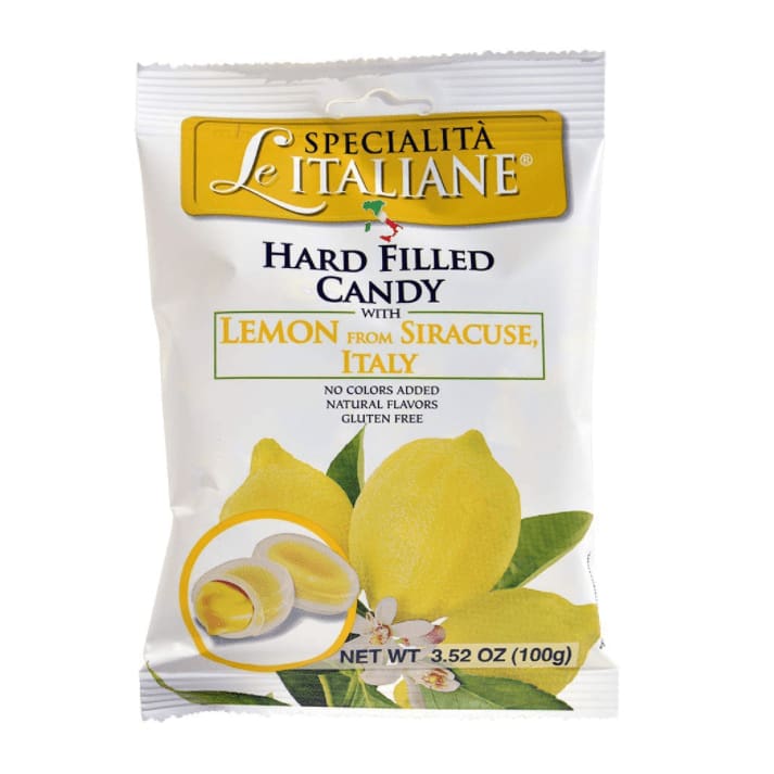 LE SPECIALITA ITALIANE Grocery > Chocolate, Desserts and Sweets > Candy LE SPECIALITA ITALIANE: Hard Filled Candy With Lemon, 3.52 oz
