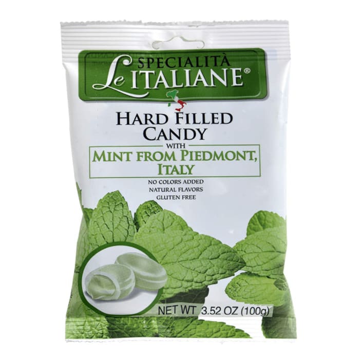 LE SPECIALITA ITALIANE Grocery > Chocolate, Desserts and Sweets > Candy LE SPECIALITA ITALIANE: Hard Filled Candy With Mint, 3.52 oz