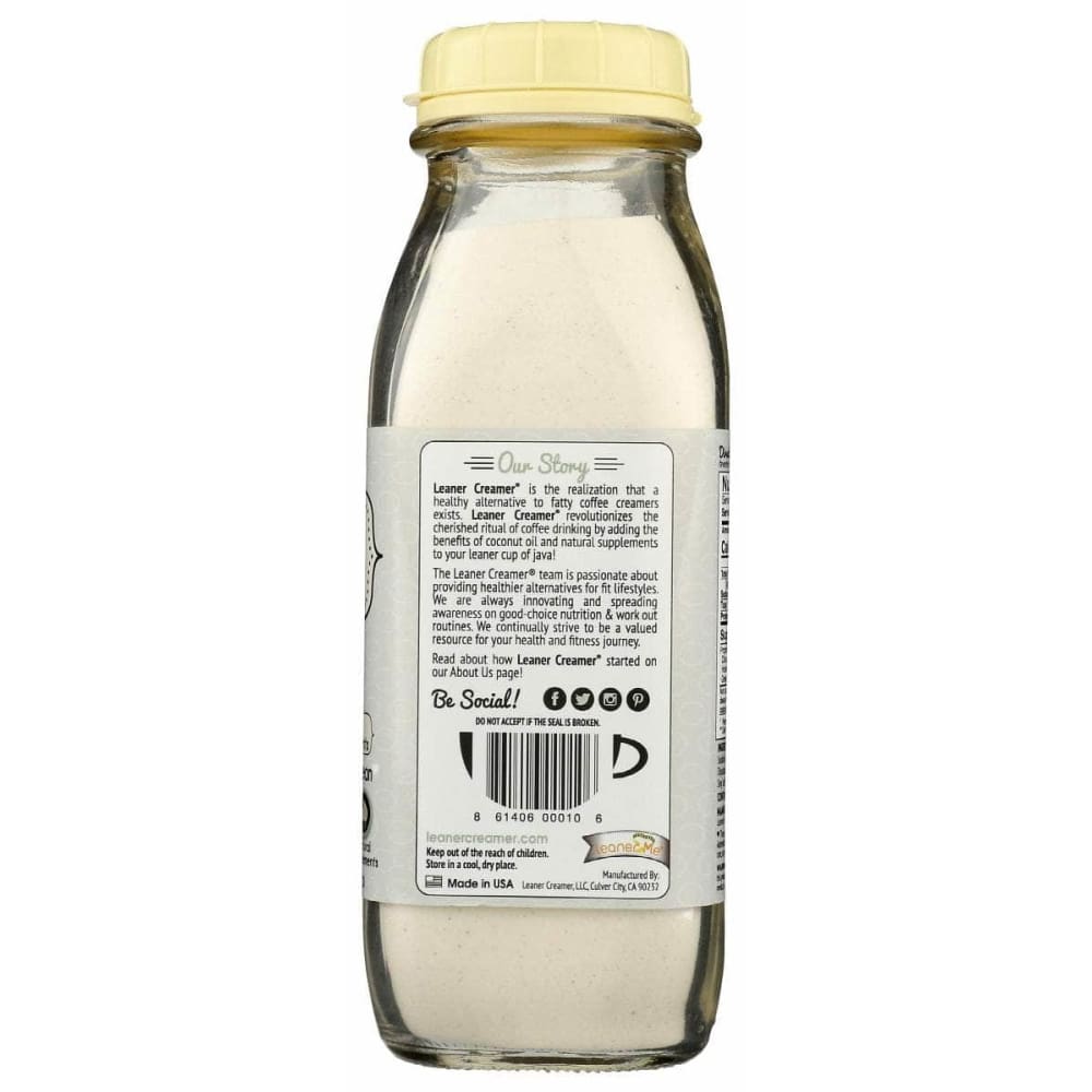 LEANER CREAMER Grocery > Dairy, Dairy Substitutes and Eggs > Milk & Milk Substitutes LEANER CREAMER Original Creamer, 9.87 oz